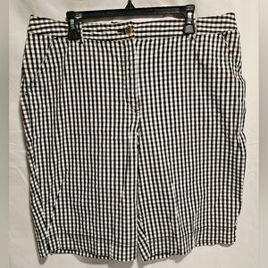 Kim Rogers Ladys Black and White Shorts Size 18, No flaws